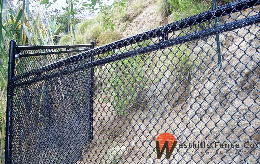 Coyote roller with black chainlink